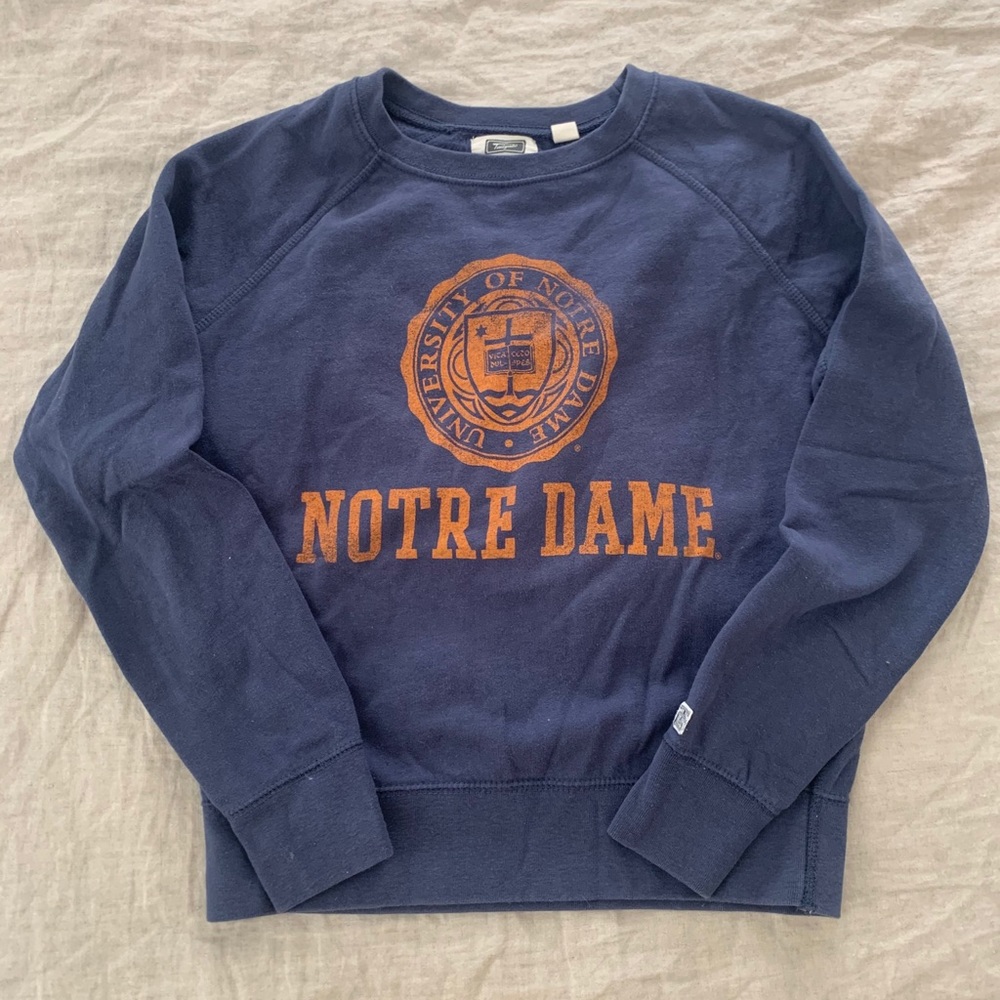American eagle tailgate Notre dame sweater